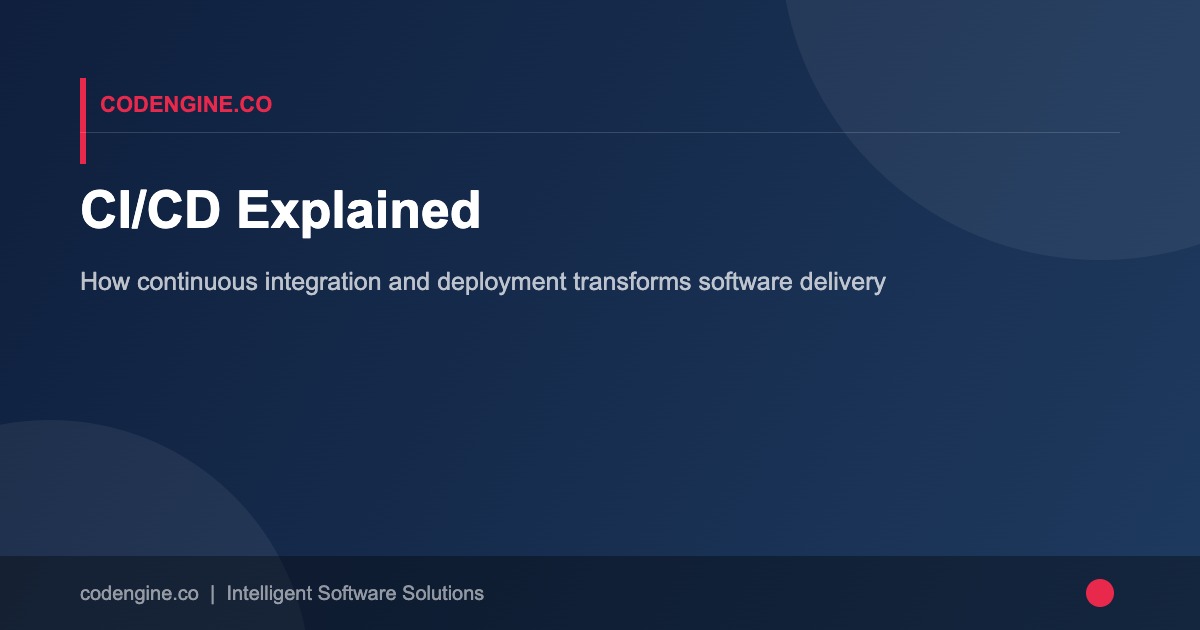 CI/CD Explained