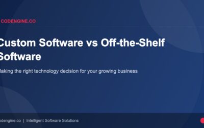 Custom Software Development vs. Off-the-Shelf Software: Which Is Right for Your Business?